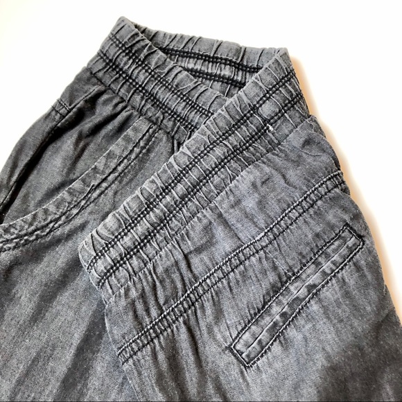 Organic Cotton Denim Joggers - Picture 5 of 12
